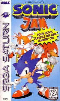 Sonic Jam Sega Saturn  box art